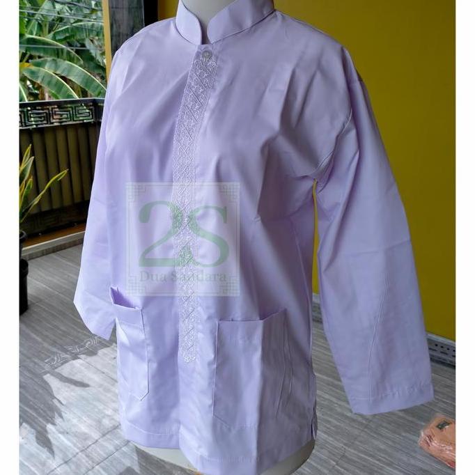 New- SERAGAM SEKOLAH BAJU MUSLIM PUTIH KOKO SD SMP SMA