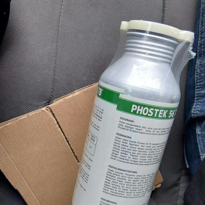 Obat kutu hama gudang phostek 56TB fumigasi kutu beras