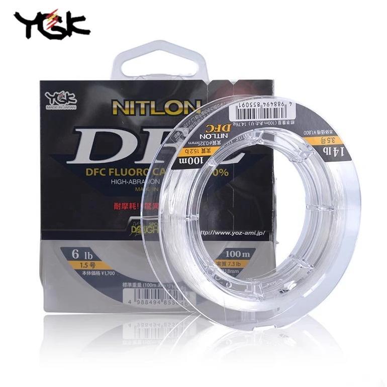 YGK DFC 100% FLUOROCARBON Fishing Line Master level DFC Fluorocarbon Leader  Original Japan Fishing 