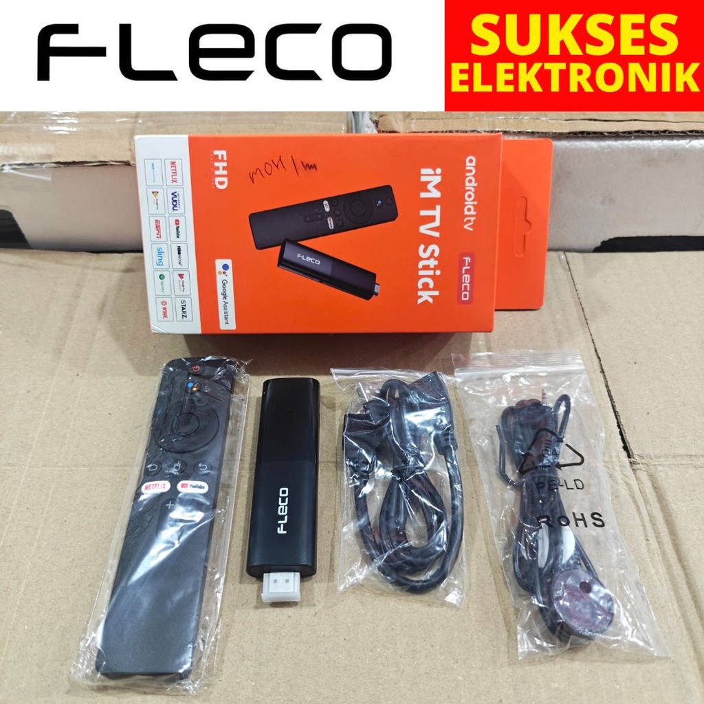 ANDROID BOX TV BOX FLECO IM TV STICK 4K 2GB + 16GB