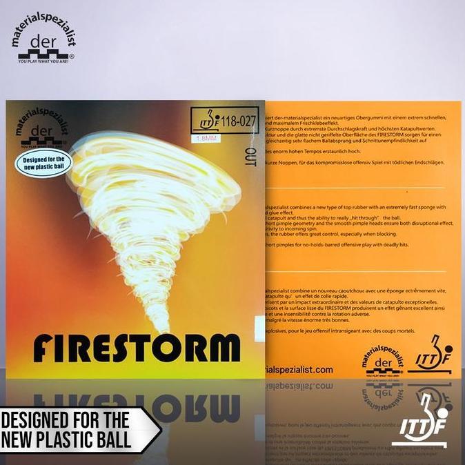 Karet Bat Der Materialspezialist Firestorm Bintik Pendek Bintik Serang