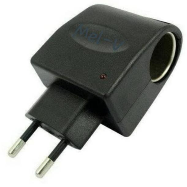 QualityTerbaik- ADAPTOR COLOKAN LIGHTER MOBIL AC KE DC - Adaptor switch saver AC to DC/ Colokan Car 