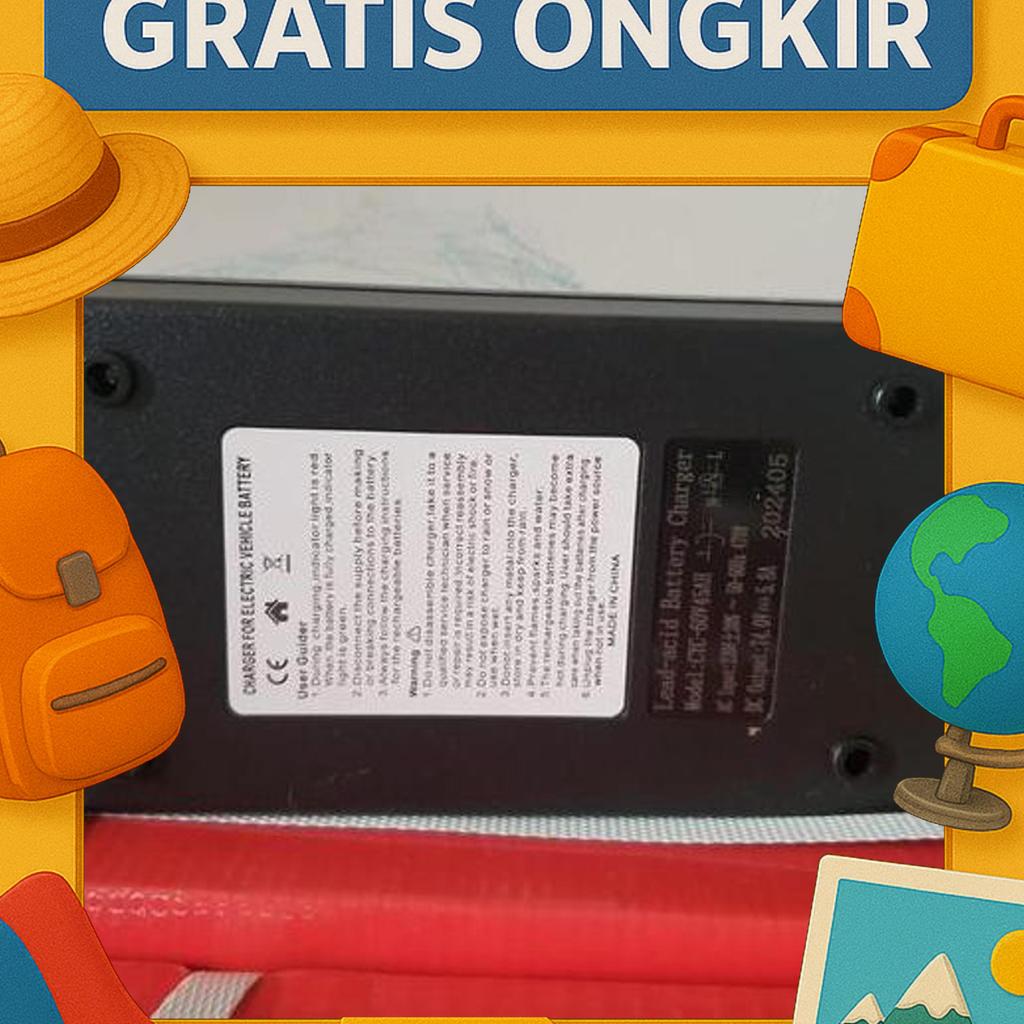 Chaoneng Charger Adapter Motor Listrik Bajay Listrik Bajaj Listrik Casan Adaptor Chaoneng 60V 45H Or