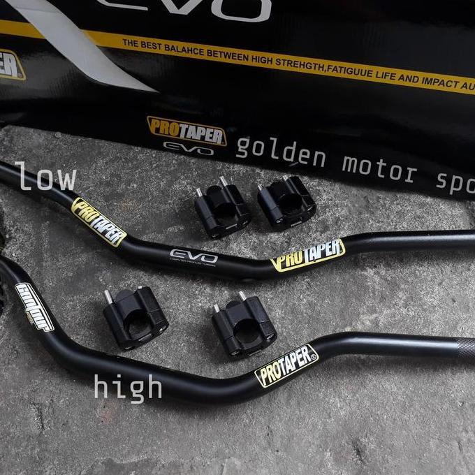 Lariiss- Stang fatbar protaper handlebar fatbar protaper high & low