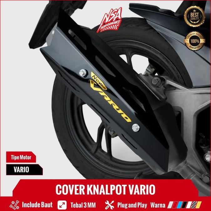 NSA COVER KNALPOT VARIO 125 150 All VARIO TUTUP KNALPOT VARIO AKSESORIS VARIO TAMENG KENALPOT VARIO 