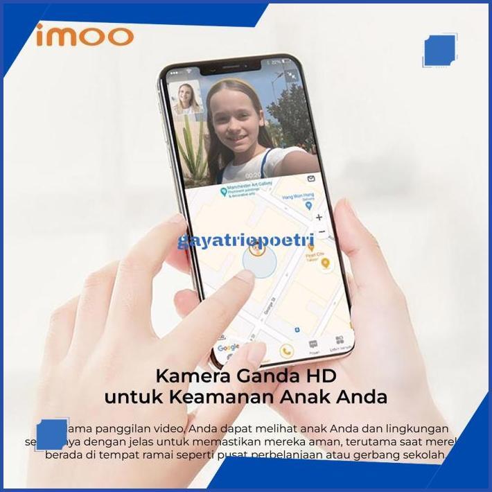 GAYATRIEPOETRI IMOO KIDS WATCH PHONE Z7 | JAM TANGAN PINTAR SMARTWATCH ANAK | GARANSI RESMI PREMIUM
