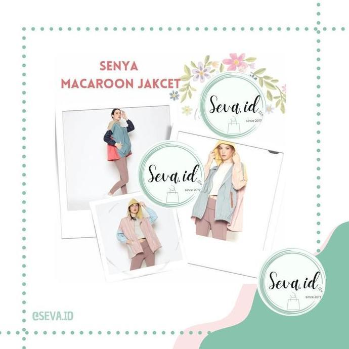 JAKET SENYA MACAROON JACKET SENYA JACKET AIRY JAKET OLAHRAGA