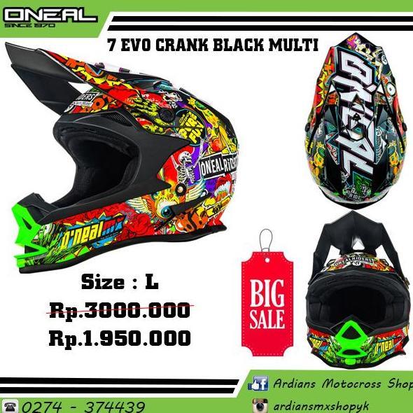 Terjangkau Helm, Mx, Trail, Grasstrack, Cross, Trabas, Oneal, 7 Series