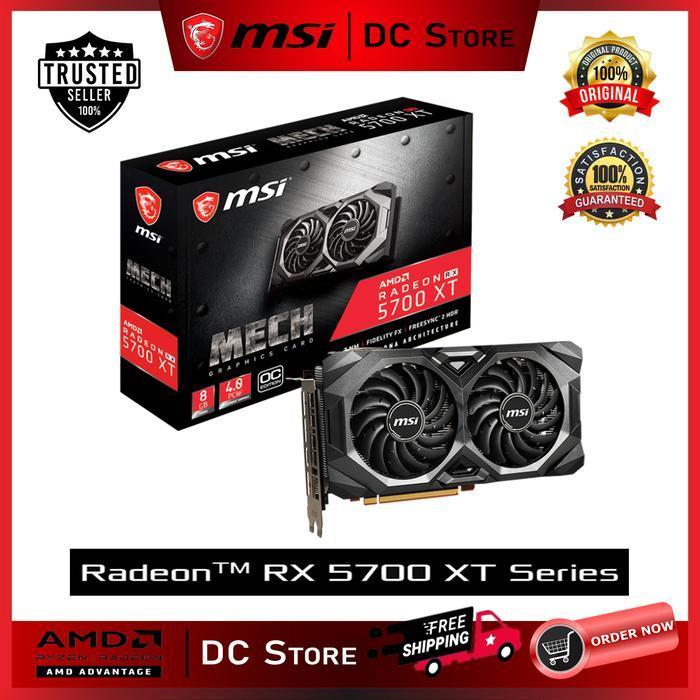 Vga Amd Radeon Rx 5700 Xt 8Gb Gddr6 Original Dan Terpercaya