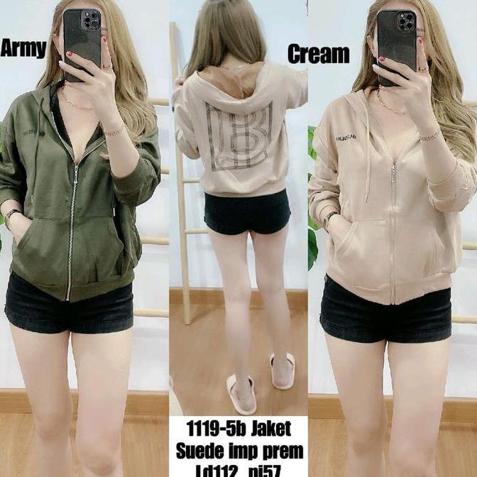 JACKET SUEDE WANITA IMPORT / KOREAN SYTLES WOMAN CLOTHES Polos Jaket Cewek