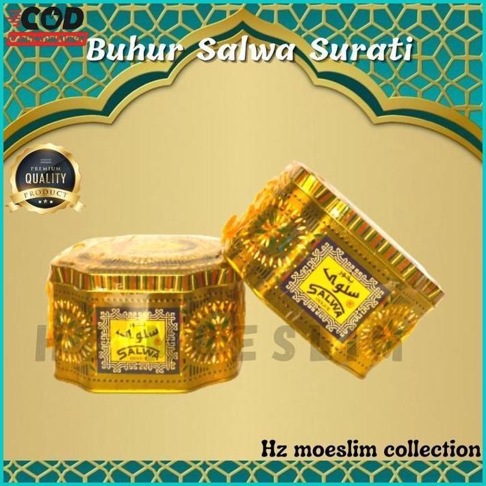 Buhur Salwa Surati Oud Our Dupa Asli Arab Saudi Wewangian Bukhur Salwa Original Praktis
