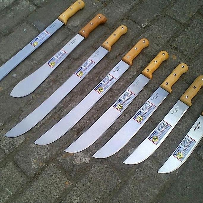 Miliki Golok Tramontina Machete 10 Inchi Parang Brazil /Brasil Baja Carbon
