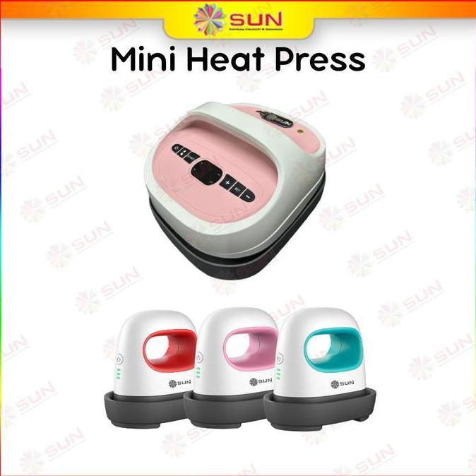 Mesin Press Sablon Kaos, Logo, Topi Mini Hobby Heat Press (Sablon Press Logo, Kaos, Lengan, Saku Baj
