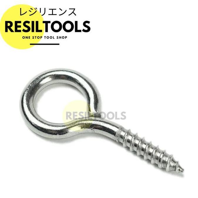 Sekrup Gantungan Bulat M 4 Stainless Steel Anti Karat Skrup Cantolan