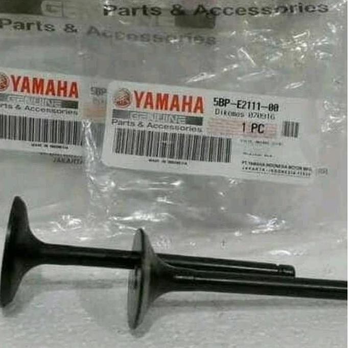 TERBARU - PAYUNG KLEP SCORPIO SET KLEP IN EX SCORPIO ORI YAMAHA YGP