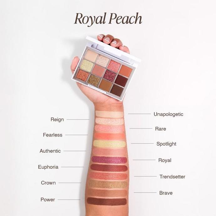 Statement Beauty Royal Peach Eyeshadow Palette