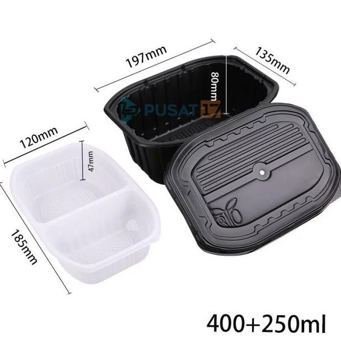 New- alat masak portable tanpa api heating pack bag food 700 gram hitam