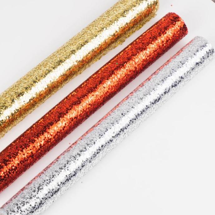 Lansunggaskirim- Pita Roll Natal Besar Kain Jaring Christmas Easy Decoration