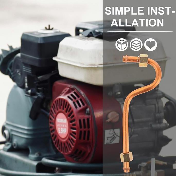 VEXANAF Pipa Angin Kompresor Berbentuk 7 / Sparepart Kompresor Angin / Pipa Pengembalian Udara