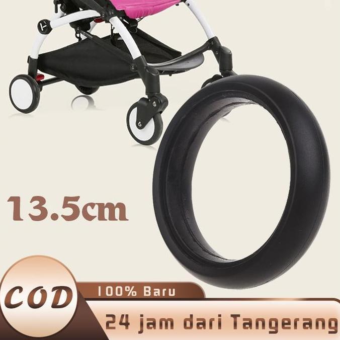 NUWAX Roda Stroller Karet Ban Roda Stroller Diameter Luar 125mm
