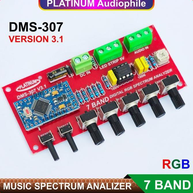 Spectrum Analyzer Modul DMS-307 V3 7 Band Music Analyzer