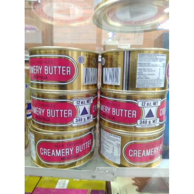 New- Mentega Butter Segitiga / Butter Blue Triangle / Creamery Butter Blue Triangle 340gr