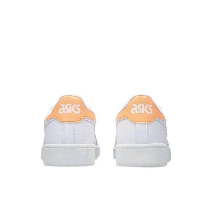 Sepatu Sneakers Casual Wanita Asics Japan S White Brht Sunstone 1202A118.124