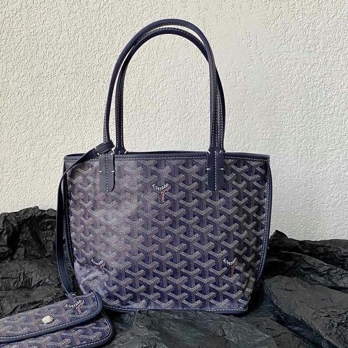 Tas Goyard Mini Anjou Blue Navy