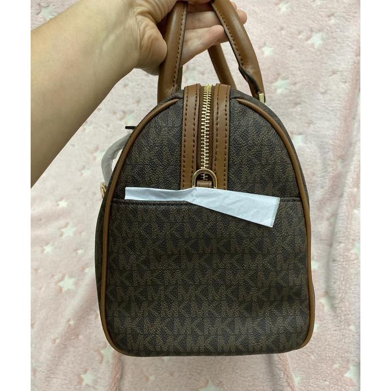 Bedford large duffle satchel brown MK