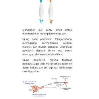 Nasal Aspirator Baby Safe Nas01 Nas02 Nas03, Penyedot Ingus Bayi, Sedotan Ingus, Pembersih Telinga B