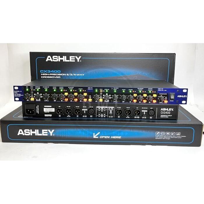Crossover Aktif ASHLEY CX 3400  crosover CX3400 SUPER Xpro Limiter