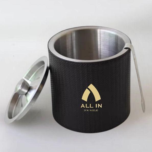 2 Ltr Ice Bucket / Termos Es Batu / Wadah Ember Stainless Steel