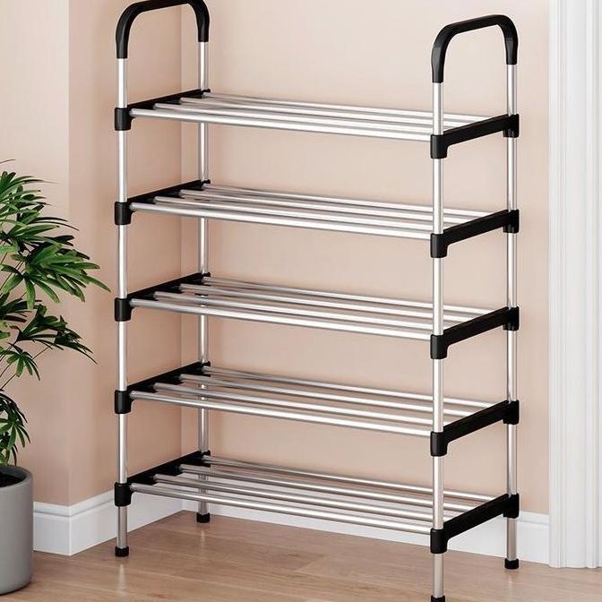 Rak Sepatu 5 Susun Serbaguna/Rak Sepatu 5 Susun Gantungan Payung / Rak Sepatu 5 Tingkat Tempat/ Sepa