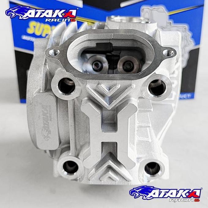 Ataka Racing Head Porting Cnc Super Head 4 Klep Karisma Mx Pnp Supra X 125 Supra X125 Fi 19 21 22 25