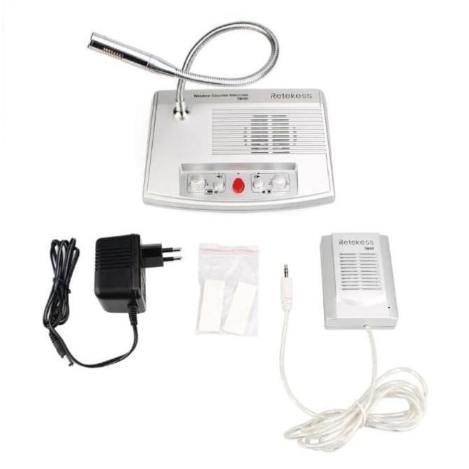 New- Window dual way counter intercom - mic loket - Zhudele Retekess TW101