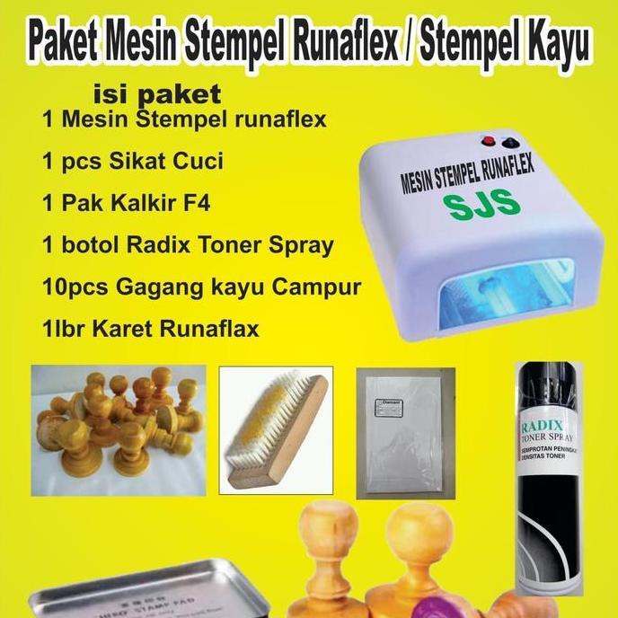 TERBARU - paket mesin stempel runaflex