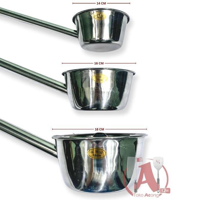 Gayung Centong Stainless Panjang 60cm No 18 /Panci Gayung Air