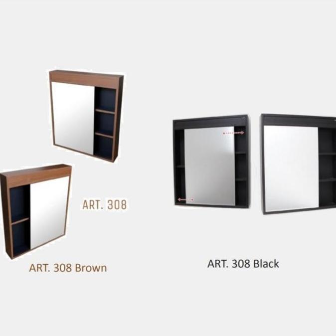 cermin wastafel 308 / cermin rias / mirror kabinet