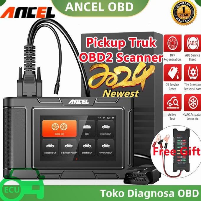 PIXSTORE For Pickup TruckANCEL HD3500 OBD2 Scanner with Bidirectional/Service