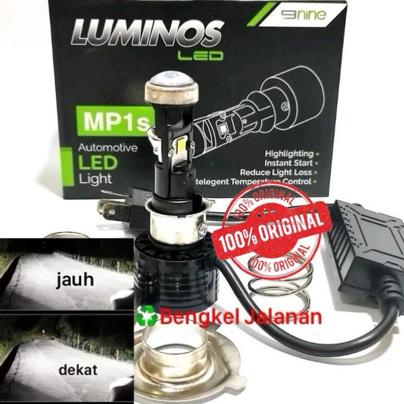 Big Promo Hot Sale Luminos Lampu Led Utama H6 H4 H7 Mini Projekctor 30 Wat Nine Luminos Super Terang