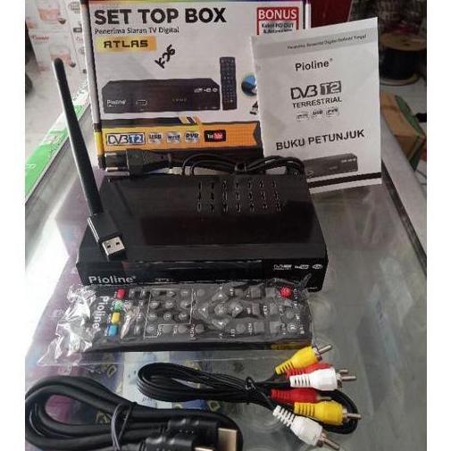 Best- STB pioline atlas set top box jaringan tv digital dvb free