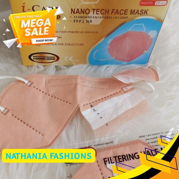 MASKER ANTI VIRUS KN95 3D COPPER TEMBAGA ANHUI HEALTH 1 PCS        BAHAN BERKUALITAS 