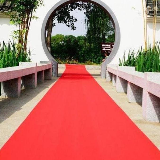 KARPET POLOS ROLL TEBAL 5 MM lebar 4 MTR