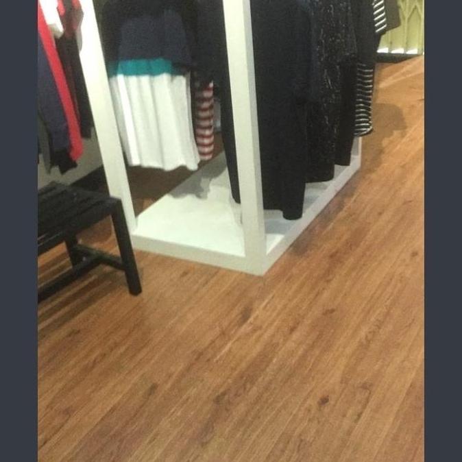 Lantai Vinyl karpet Korea Vinil - Vynil Kayu embossed