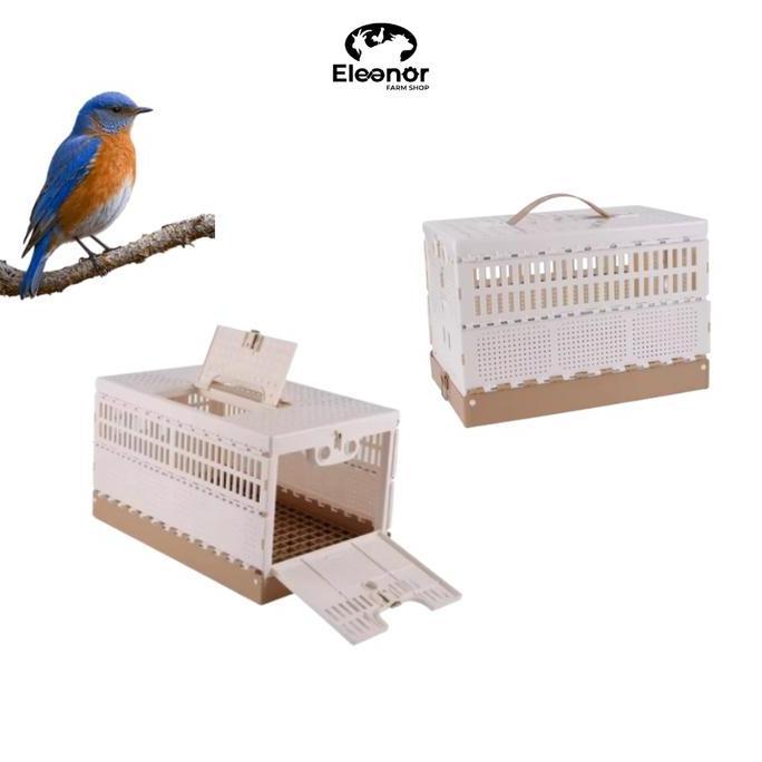 TERMURAH Eleanor Farm Sangkar Dondang Kandang Burung Portable Lipat READY STOCK