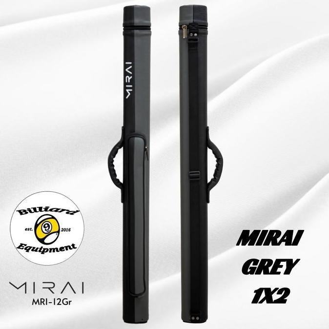 Mirai 1x2 - Grey | Tas Billiard | Cue Case Billiard