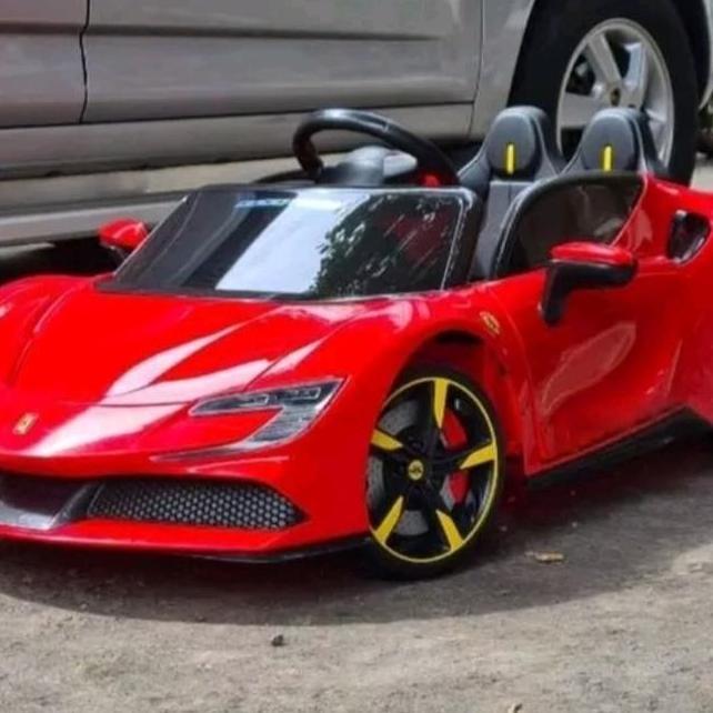 Mainan Mobil Aki Anak Anak Pmb 6188 Ferrari Varsa