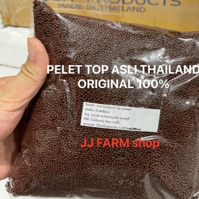 PELET TOP super mutiara THAILAND import 500gr burayak louhan cupang