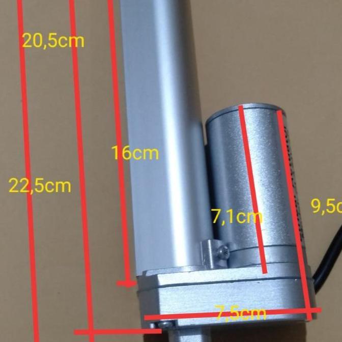 Ready Motor Linear Actuator 100Mm 1000N 100Kg 24Vdc 24V Dc Aktuator