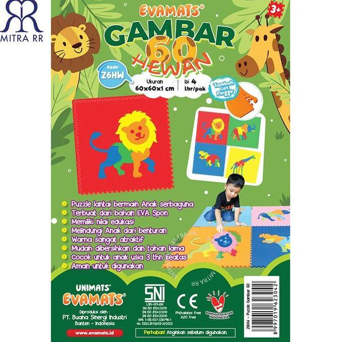 MitraRR Evamats Polos Puzzle 60x60 Alas Lantai Evamat 60 x 60 Karpet Puzzle ONGKIR 1 KG